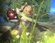 Lissa wielding the tome of Arcfire in Awakening.