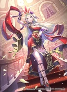 Artwork of Edelgard in Fire Emblem 0 (Cipher) by Hatapug.