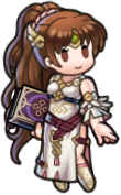 Resplendent Linde's sprite from Heroes.