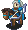 FE13 Severa Bow Knight Map Sprite.gif
