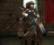 Modèle de Tharja en Cavalier Archer