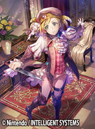 Ilustración de Forrest en Fire Emblem 0 (Cipher) por Akira Fujikawa.