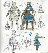 Concept artwork of the War Cleric class.