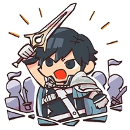 Chrom from the Fire Emblem Heroes guide.