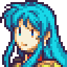 Eirika's quick info portrait in The Sacred Stones.