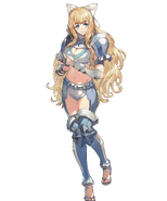 Artwork of Charlotte from Fire Emblem Heroes by yoshihisa.