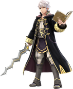 Official Artwork of Male Robin rom Super Smash Bros. for Nintendo 3DS and Wii U.