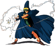 Official artwork of Merric from Mystery of the Emblem.