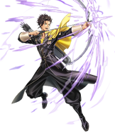 Artwork officiel de Claude (Aptitude Spéciale) dans Fire Emblem Heroes