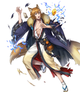 Artwork of Kaden from Fire Emblem Heroes by Yakiniku.