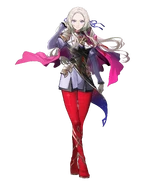 Artwork of Resplendent Edelgard from Fire Emblem Heroes.