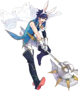 Artwork of Chrom (Spring Festival) from Fire Emblem Heroes by Ebila (えびら).