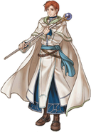 Artwork of Rhys from Fire Emblem: Radiant Dawn.