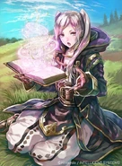 Artwork of Female Robin in Fire Emblem 0 (Cipher) by BISAI.