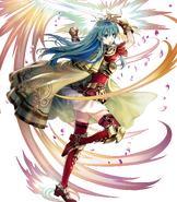 Artwork of Eirika in Fire Emblem Heroes by Asatani Tomoyo.