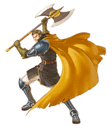 Greil's sticker from Super Smash Bros. Brawl.