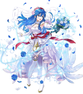 Artwork of Lilina as the Beaming Bride from Fire Emblem Heroes by kaya8.