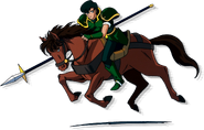 Artwork of Abel from Fire Emblem: Mystery of the Emblem