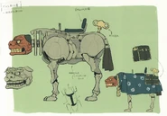 Concept artwork of a Mechanist's mount.