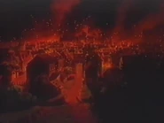 TalisonFire(Anime).jpg (28 KB) Talys village is on fire and attacked by the Pirates in the Fire Emblem anime.