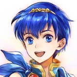 Marth's Legacied Hero portrait from Heroes.