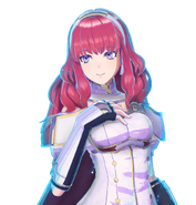 Celica's portrait from Engage.