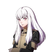 Lysithea's portrait from Fire Emblem: Three Houses.
