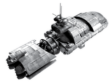 An Iliad-class space liner