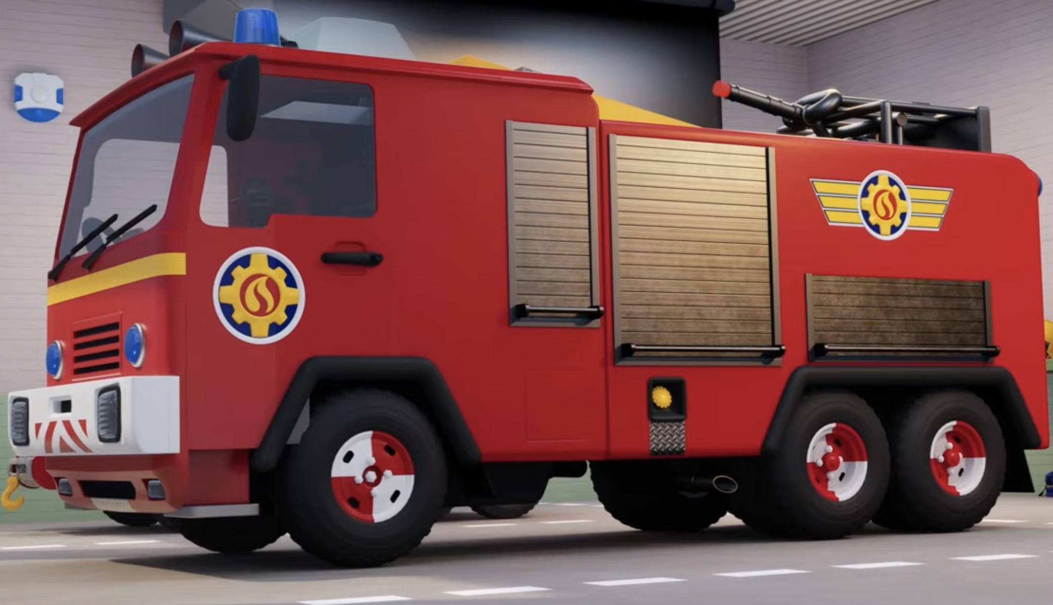 Fireman sam hot sale fire engine