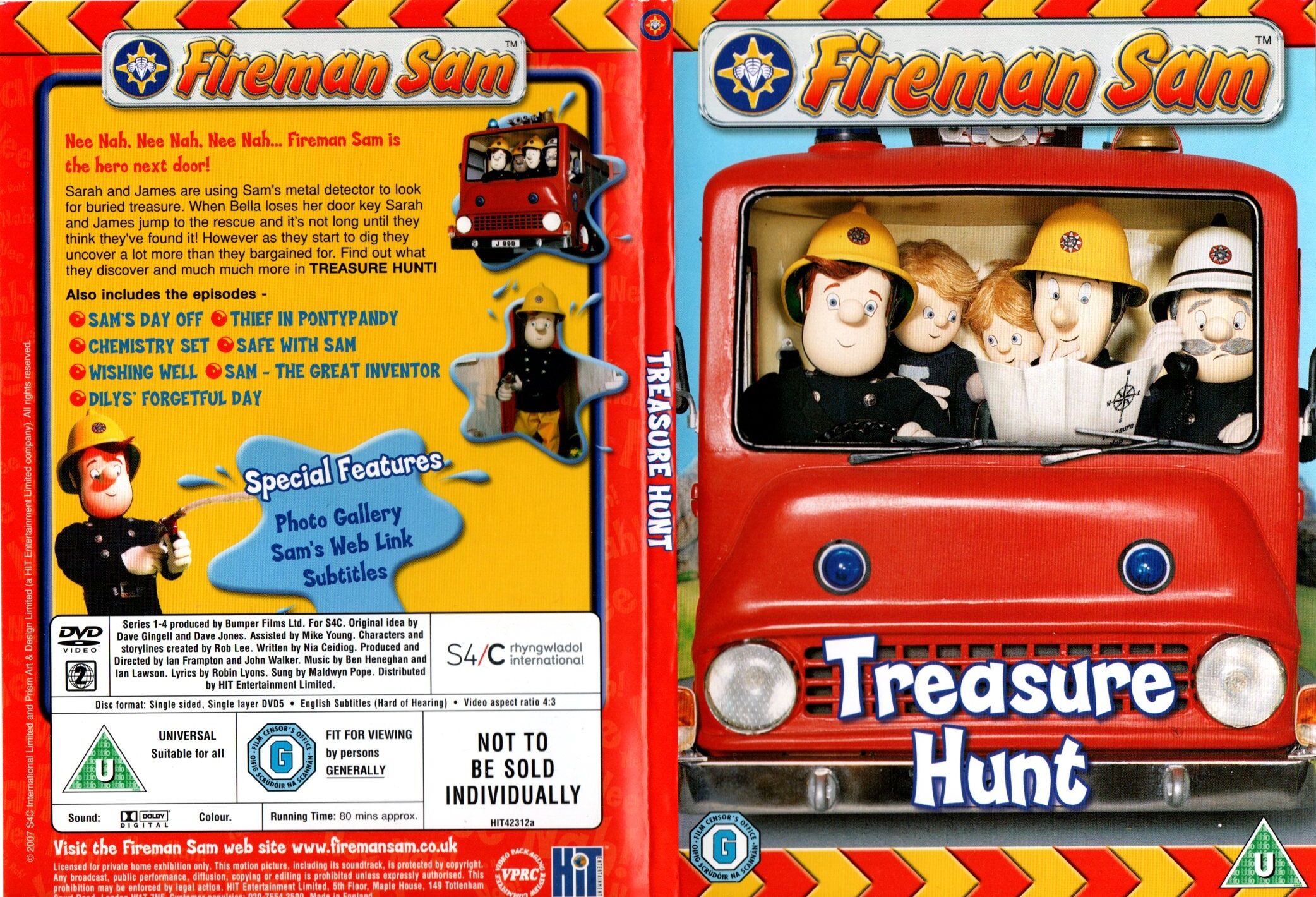 Treasure Hunt (DVD) | Fireman Sam Wiki | Fandom