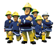 Fireman Sam and all the crew...