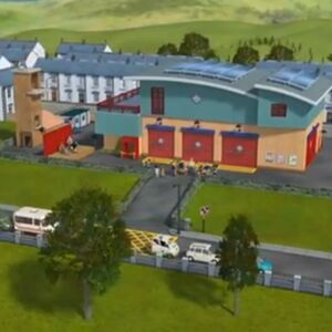 fireman sam fire station rescue set