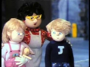 Sarah and James with Bella Lasagne