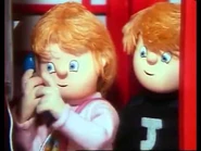 Sarah and James phone for help