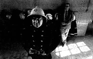 Gary Lucas as Fireman Sam in 1995, a year before Fireman Sam in Action was made.