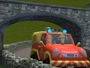 Venus going under a bridge