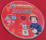 Fireman Sam Heroic Adventurers dvd disc