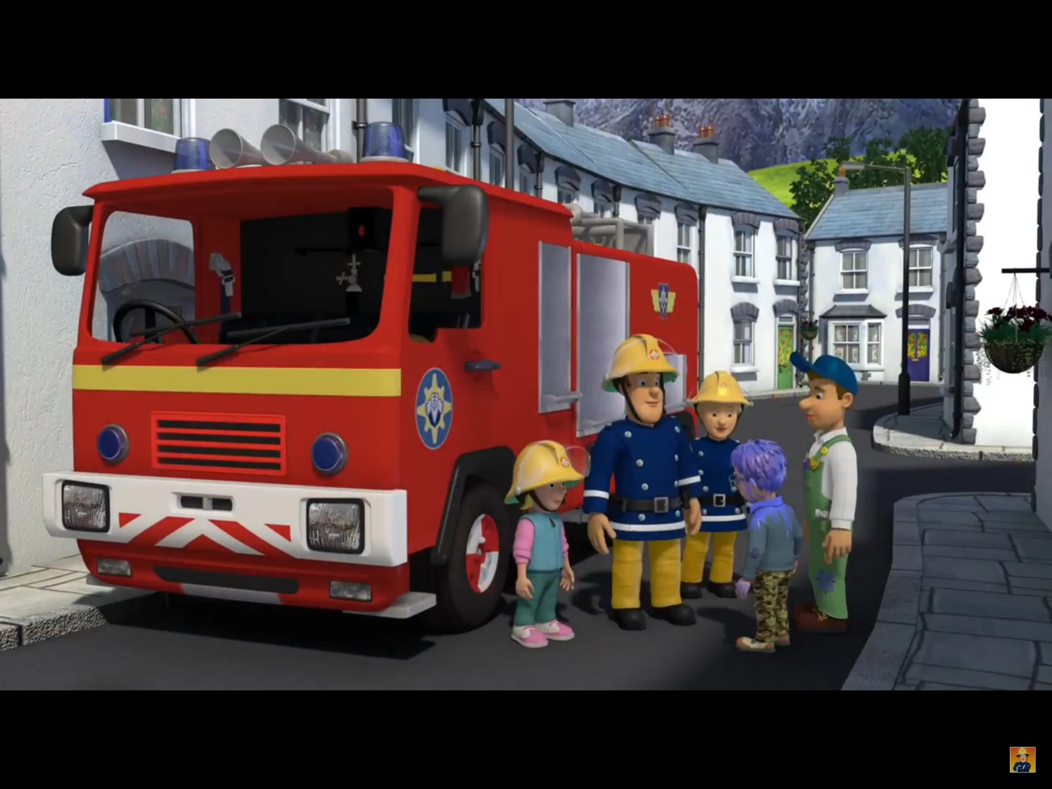 fireman sam garage