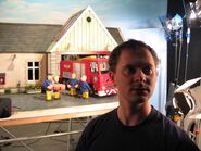 Tim on the set of High Jinx