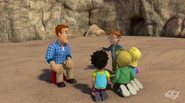 Sam tells the kids the story of Pontypandy Pete