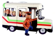 Trevor, his bus, Sarah, James, Mandy and Norman (Series 5).png (4.77 MB) Trevor and his bus in Series 5