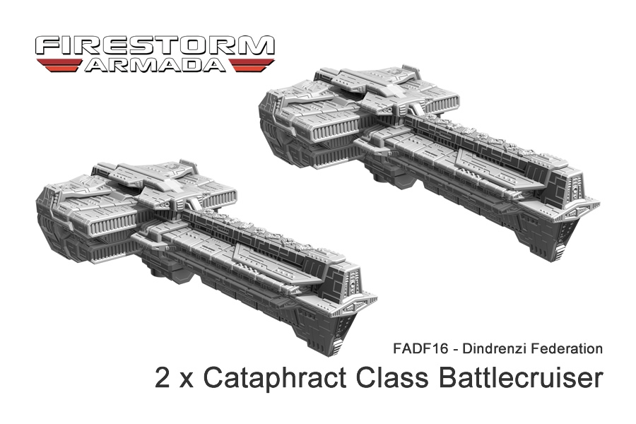 Dindrenzi Federation Battlecruiser Squadron Firestorm Armada