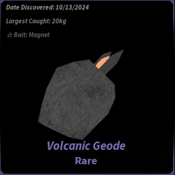 ぽ*こ様 Volcanic  Volcanic Geode | Fisch Wiki | Fandom