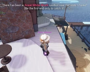 Shark Hunt event server notification