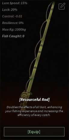 Resourceful Rod | Fisch Wiki | Fandom