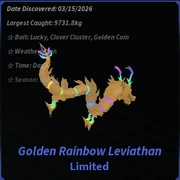 Golden Rainbow Leviathan