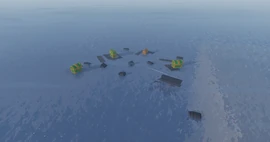 A group of Sunken Chests with Lucky Chests.