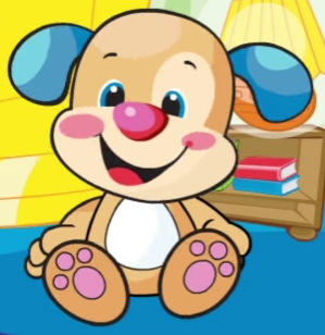 Fisher price puppy laugh and learn top