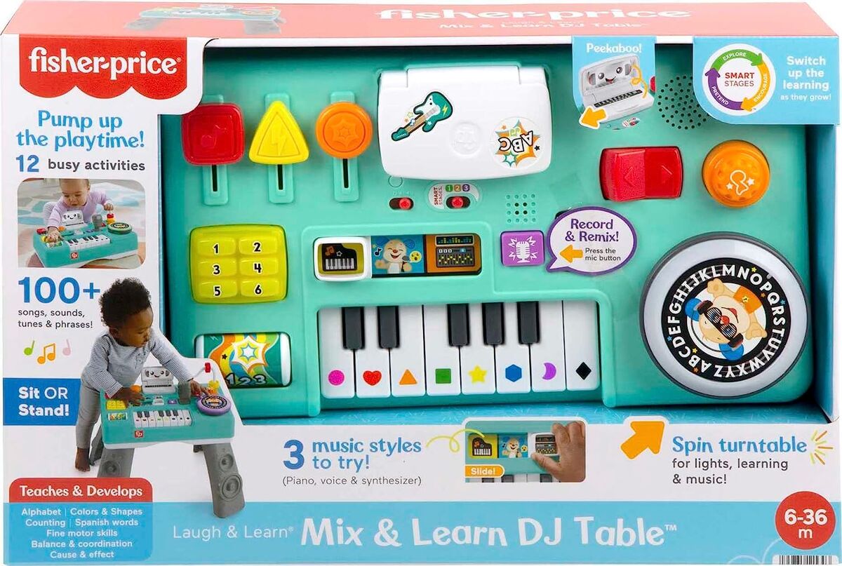 Fisher Dj Mix & Learn DJ Table | Fisher-Price Wiki | Fandom