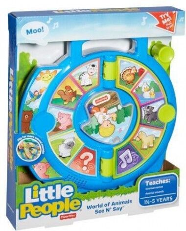 Little people world of animals see n say hot sale